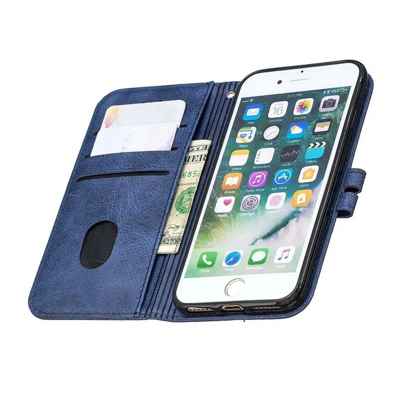 Чехол se 2 Etui для iphone 2020 se2 i phone 7 9 iphone7 8plus iphone8 se2020 7Plus кожаный чехол бумажник