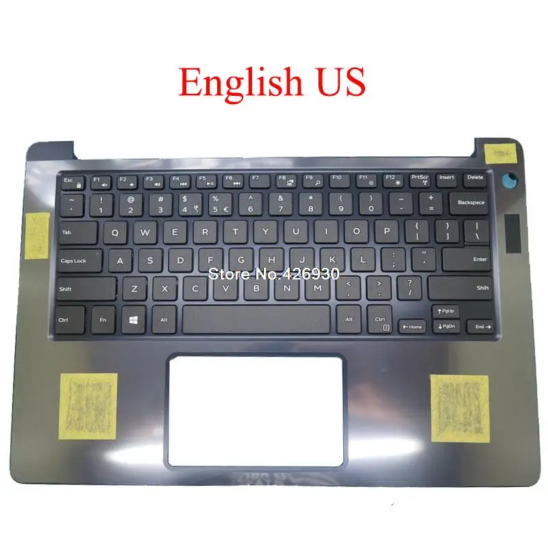 

Laptop Palmrest For DELL For Vostro 13 5370 V5370 0XDHWP XDHWP 0PP4JN PP4JN with no-backlit English US keyboard new