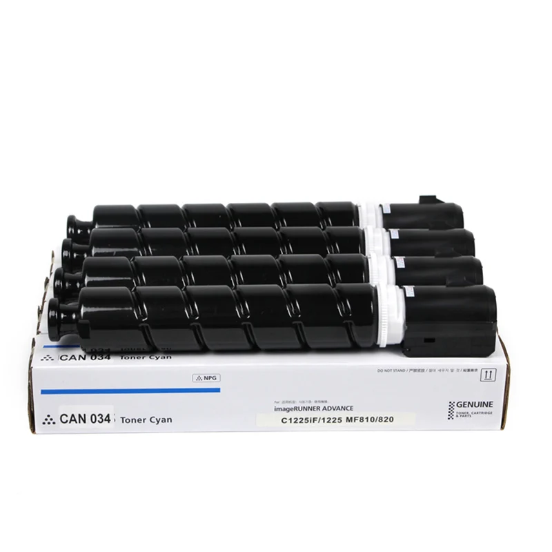 TN Color BK240g CMY150g Toner Cartridge For Canon ADVANCE MF 810 820 MF810 MF820 C1225iF 1225 CAN 034 Compatible