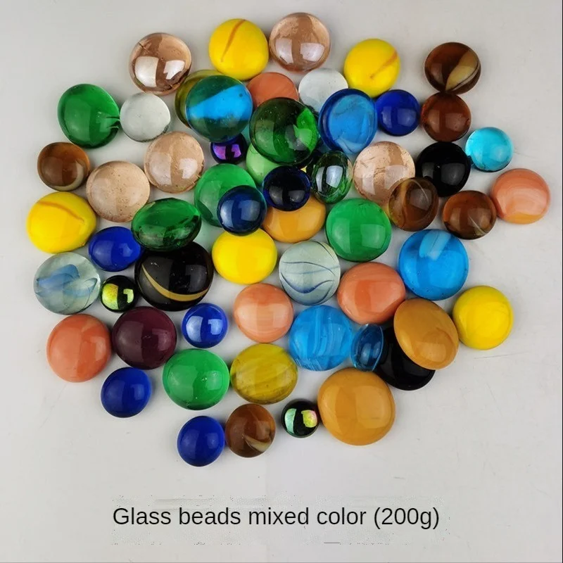 Разноцветные стеклянные драгоценные камни мозаичная плитка галечные круглые