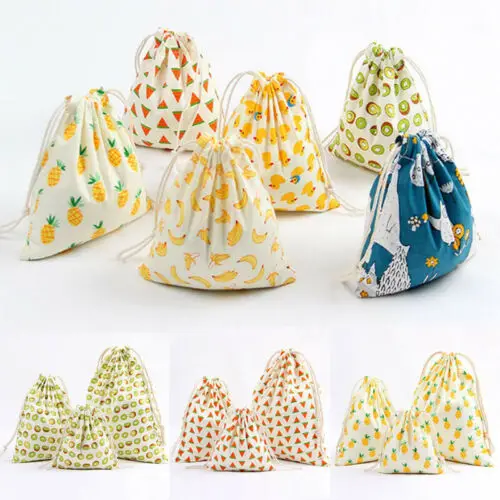 Женская сумка на шнурке с принтом для хранения балочным портом покупок дорожная