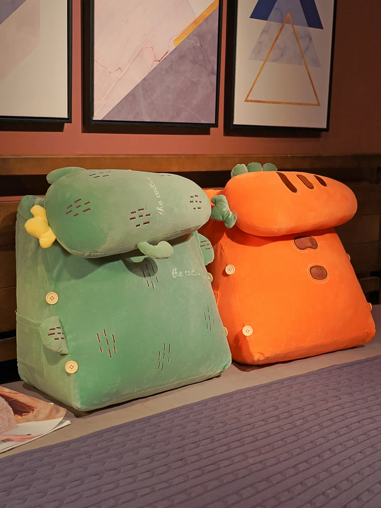 

Бархатная Удобная подушка с мультяшным рисунком, мягкая милая девушка, прикроватная Съемная подушка для спальни, мягкая плюшевая декоратив...