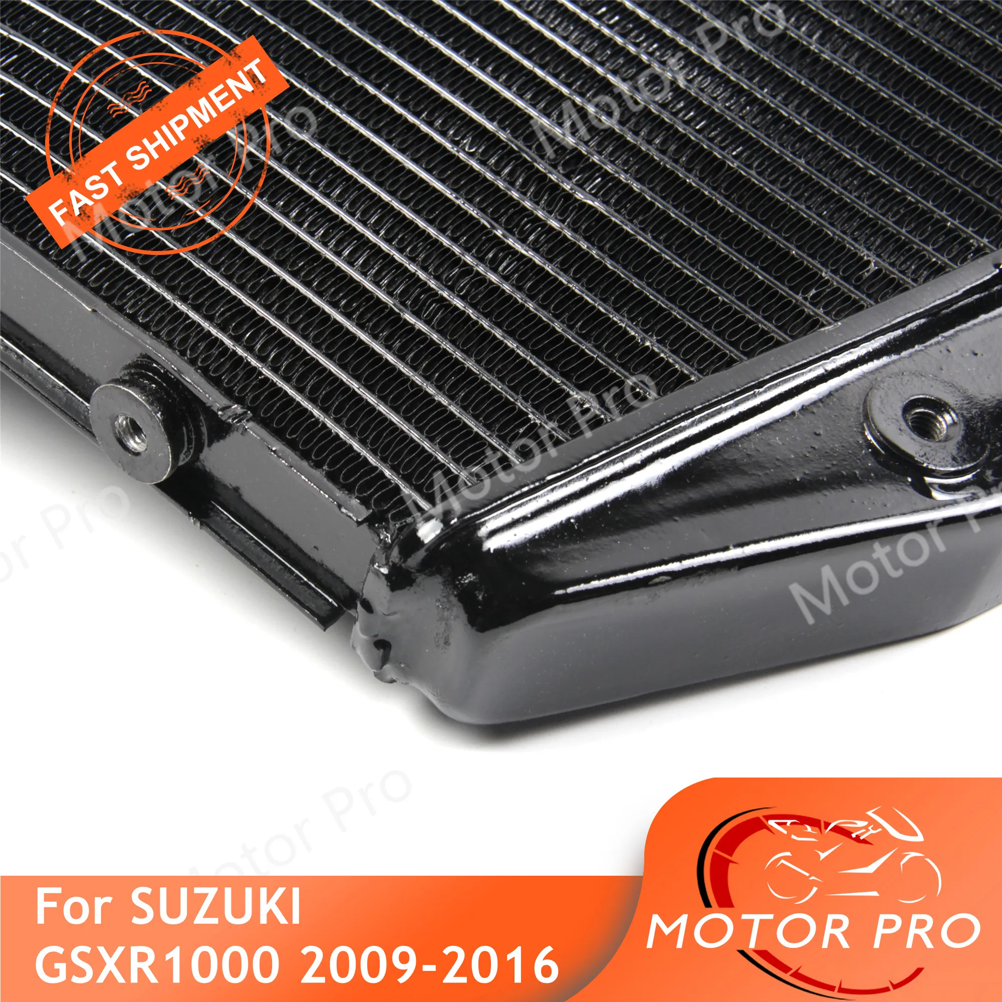 Radiator For Suzuki GSXR 1000 2009 - 2016 Motorcycle Cooling Cooler GSX R GSX-R GSXR1000 2010 2011 2012 2013 2014 2015 Black | Автомобили