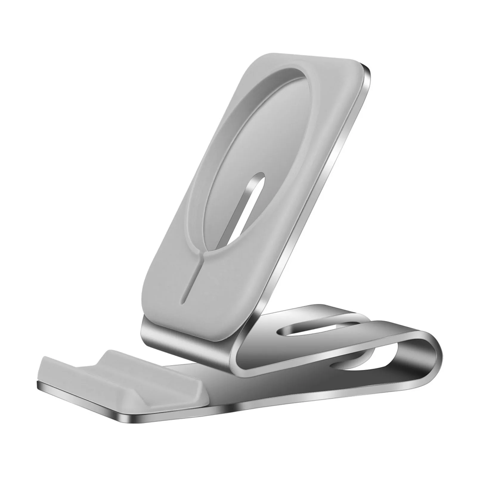 

Wireless Magnetic Charger With Smartphone Holders Magnet Adsorbable Fast Charging Pad For Iphone 12 Huaiwei Samsung Magsafing