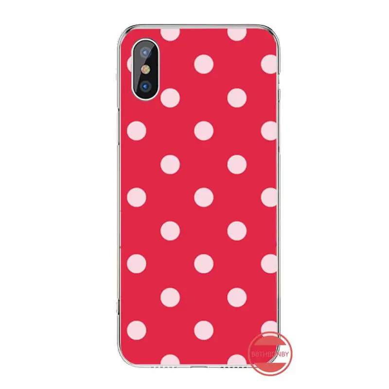 

Polka dots pattern Phone Case For iphone 12 5 5s 5c se 6 6s 7 8 plus x xs xr 11 pro max