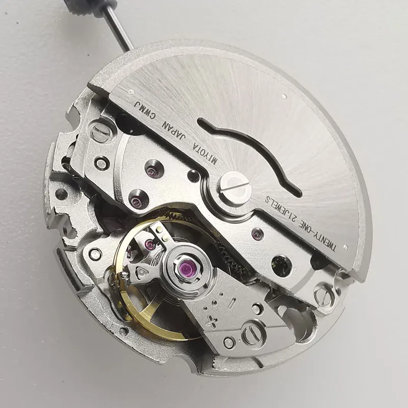 

Мужской механический механизм miyota 8215 с автоматическим механизмом и отображением даты, 21 драгоценность