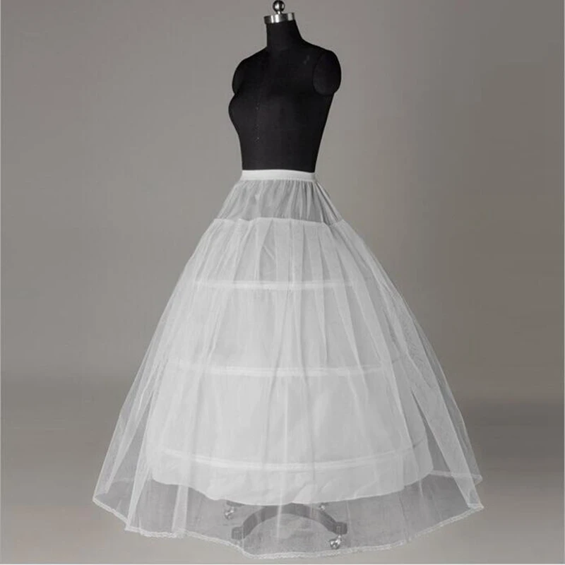 

Free Shipping Ball gown 3 Hoops Petticoat underskirt Wedding bridal dress Jupon mariage Halka Rockabilly Halka pod sukienke