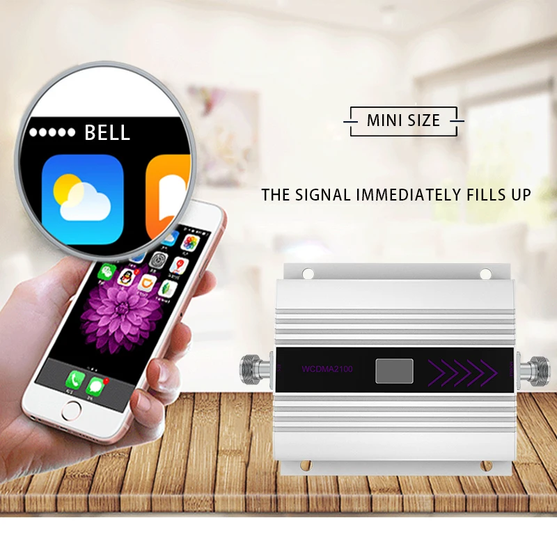 Ретранслятор 2100 МГц WCDMA Усилитель сотового сигнала ретранслятор сотовой связи Yagi