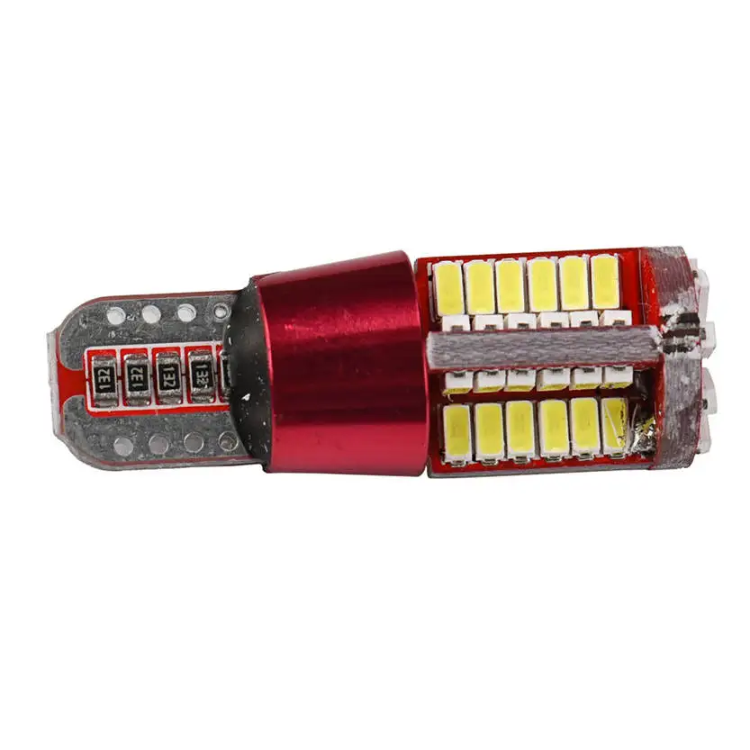 10 шт. х Новый Автомобильный светодиодный светильник T10 Canbus 57 SMD 3014 Светодиодный W5W