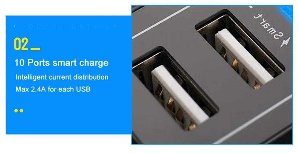 ЕС Plug несколько usb carga быстрый адаптер интеллектуальная USB Настольная зарядка Movil Быстрая зарядка 10 портов мульти зарядное устройство для мобильных устройств