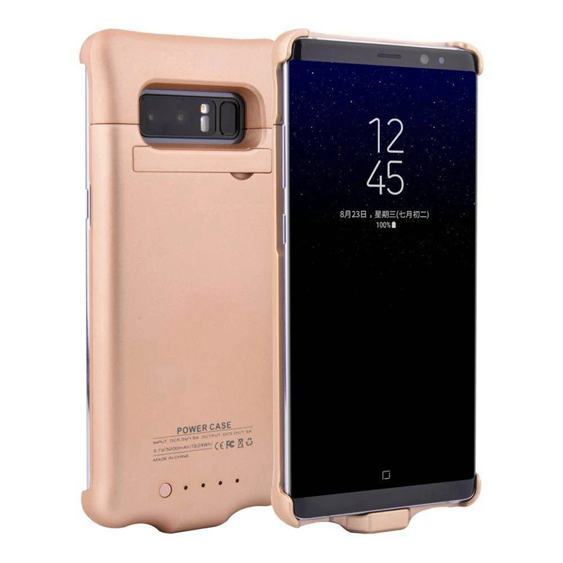 Чехол для аккумулятора для samsung galaxy note 8 5200mAh зарядное устройство чехол для samsung galaxy note 8 N9500 Bateria Externa de Celular чехлы