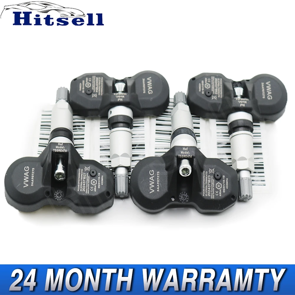 Система контроля давления в шинах 3AA907275B, для VW Tiguan Passat CC, датчик TPMS 433 МГц, 3AA907275, 3AA907275D, 3AA907275F Система контроля давления в шинах 3AA907275B, для VW Tiguan Passat CC, датчик TPMS 433 МГц, 3AA907275, 3AA907275D, 3AA907275F
