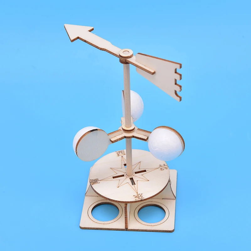 

Curiosity Students DIY Wind Vane Model Kit Creativity Direction Science Experiment Educational Toys Develop Children 5~7 Years