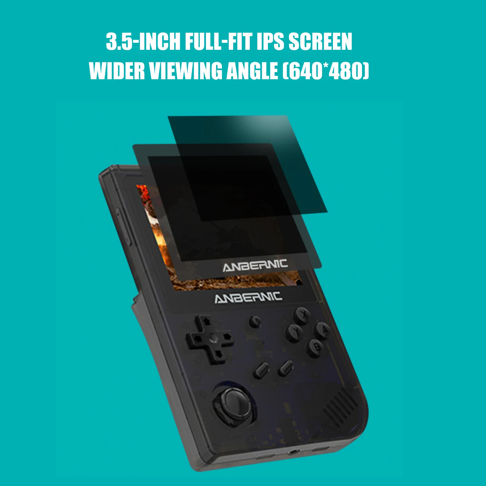 

RG351V 3900mah ABS Retro Gaming Console Classic Handheld Joystick Game Player Portable Pocket Console With OTG-USB 3.5mm Ports