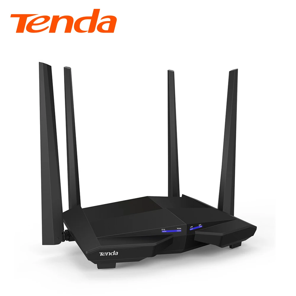 Tenda AC10 AC1200 Беспроводной Wi Fi роутер с дистанционным управлением|Проводные роутеры|