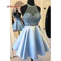 Luxury Little Short Homecoming Dresses Plus Size 8th Grade Prom Dresses Junior High Cute Cocktail Formal Dresses