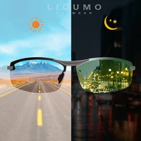 lioumo new design daynight photochromic polarized sunglasses men driving glasses chameleon eyewear uv400 gafas de sol hombre