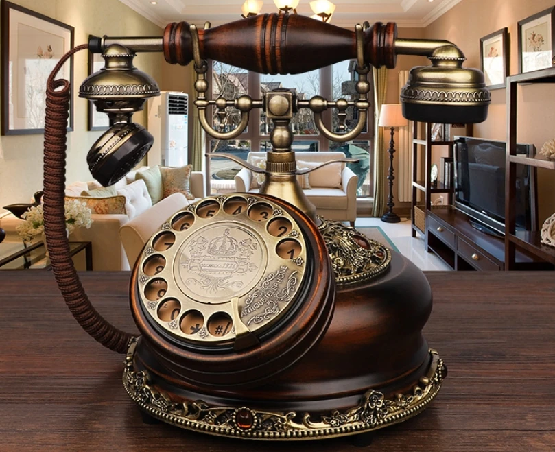 Античный старинный телефон старомодный вращающийся JSD|antique telephone|vintage wall telephoneswall