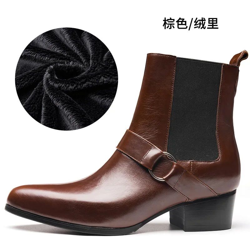 

Manufacturers directly engaged in autumn and winter fashion British Style Men's Martin boots business workplace talent boots