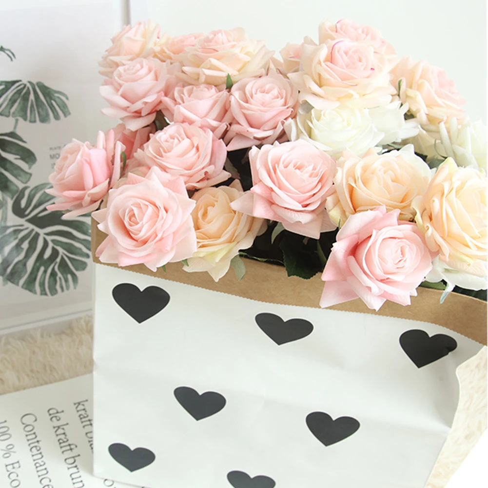 Новинка красивый и стильный внешний вид настоящая Роза искусственные цветы