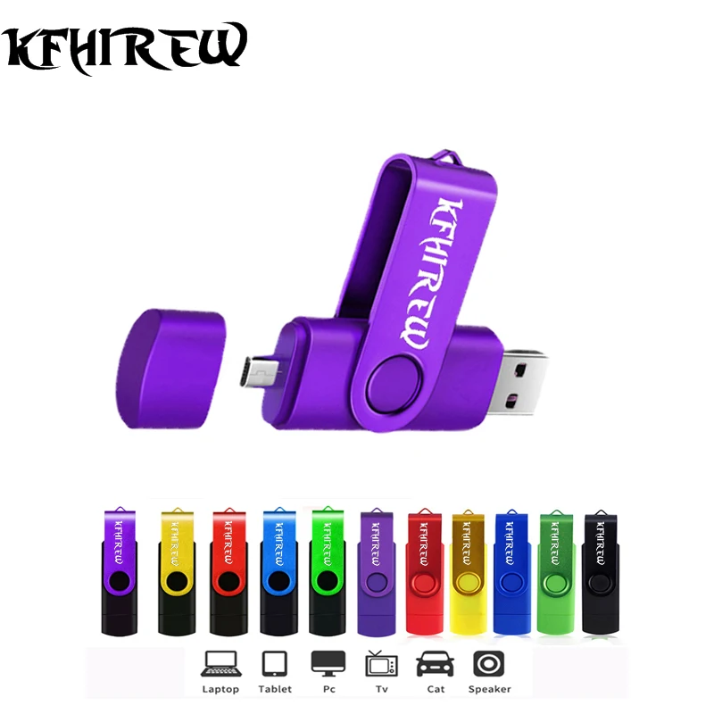 OTG 3 IN 1 pen drive 128GB 64GB Key usb stick 32GB pendrive 16GB cle memory 8GB micro flash 4GB For Type-C phone | Компьютеры и офис