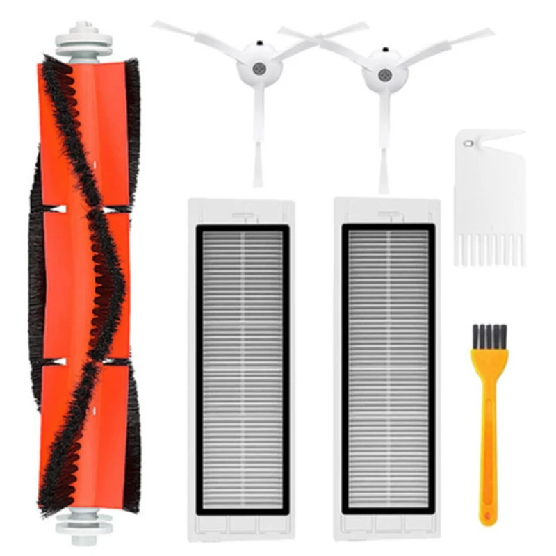 

Accessories Kits For Xiaomi Roborock S50 S51 E25 S6 E20 C10 Roborock Robot Vacuum Parts Filter Side Brush Roll Brush