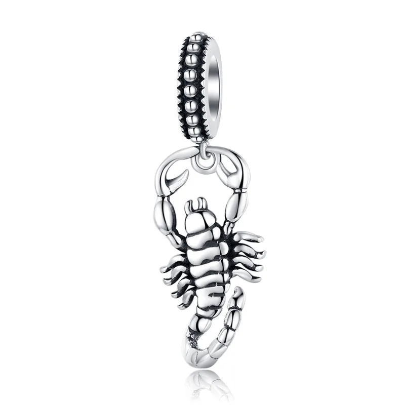 Fit Pandora браслет серебро 925 CZ лук собака медведь лапа лиса Летающий Динозавр талисманы S925 белка и орех бык бусины DIY ювелирные изделия - Окраска металла: as11329