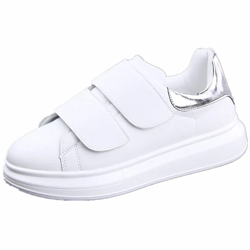 

Shallow Mouth Breathable Shoes White Sneakers Clogs Platform All-Match Wedge Basket 2021 Women Round Toe Modis Tennis Creepers S