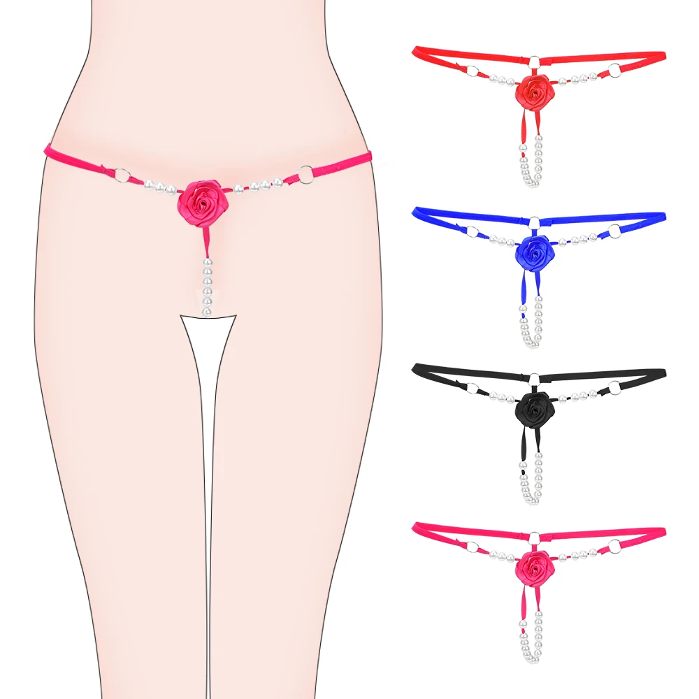 Сексуальные трусики Экзотическая одежда с открытой промежностью сексуальное