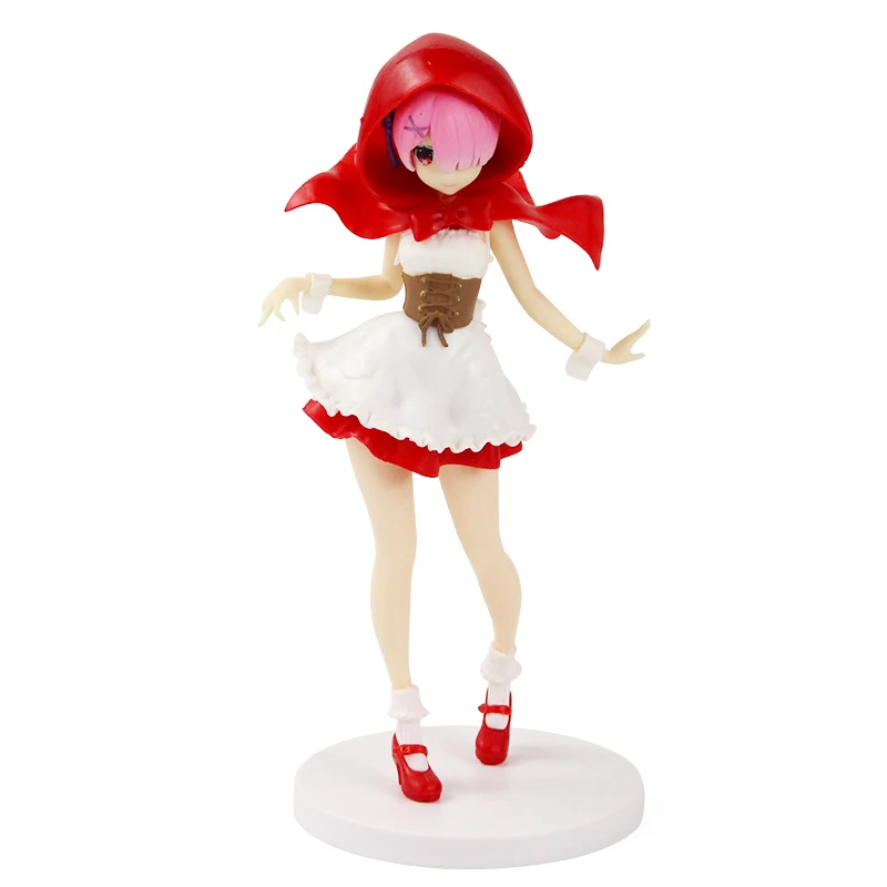21 25 см аниме Re: жизнь в другой мир от нуля Rem Ram Швабра Sakura лоток Вентилятор ножницы