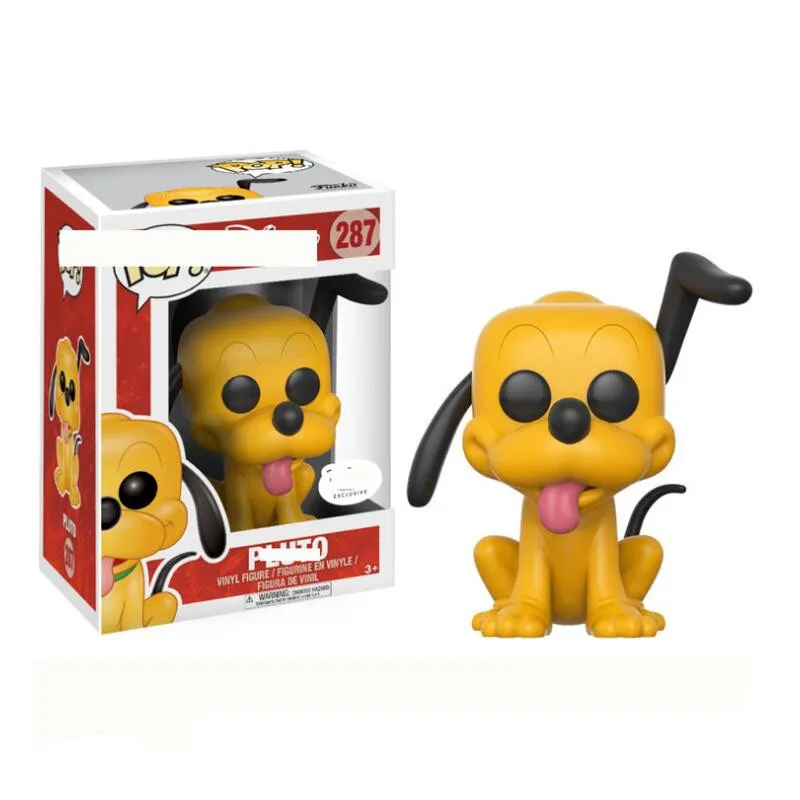 

Xmas Anime Pluto Dog PVC Figure 287# PoPs Collection Decoration Model Kids Toys