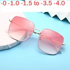 Женскиемужские солнцезащитные очки для близорукости, фотохромные, с диоптриями-1,0,-1,5,-2,0,-2,5,-3,0, NX