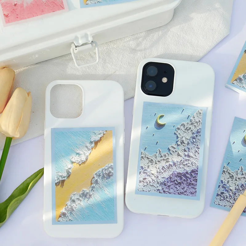 Клейкие заметки с Сакурой 80 листов масляная живопись украшение для рукоделия