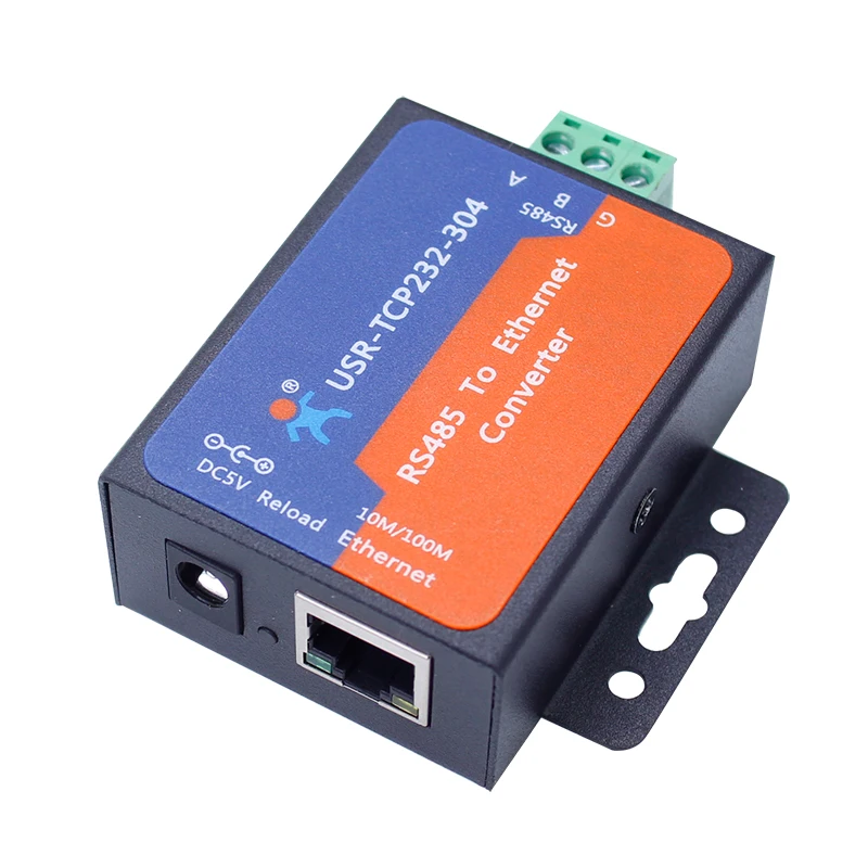 Последовательный порт RS485 в Ethernet конвертер сервер USR-TCP232-304 передачи данных DHCP/DNS поддерживается