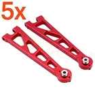 5 парЛот квасцы передний верхний Susp Arm A-Arms (LR) для 1:10 электрический Himoto E10XT E10XTL E10MT E10MTL обновленные части 33601G 31602