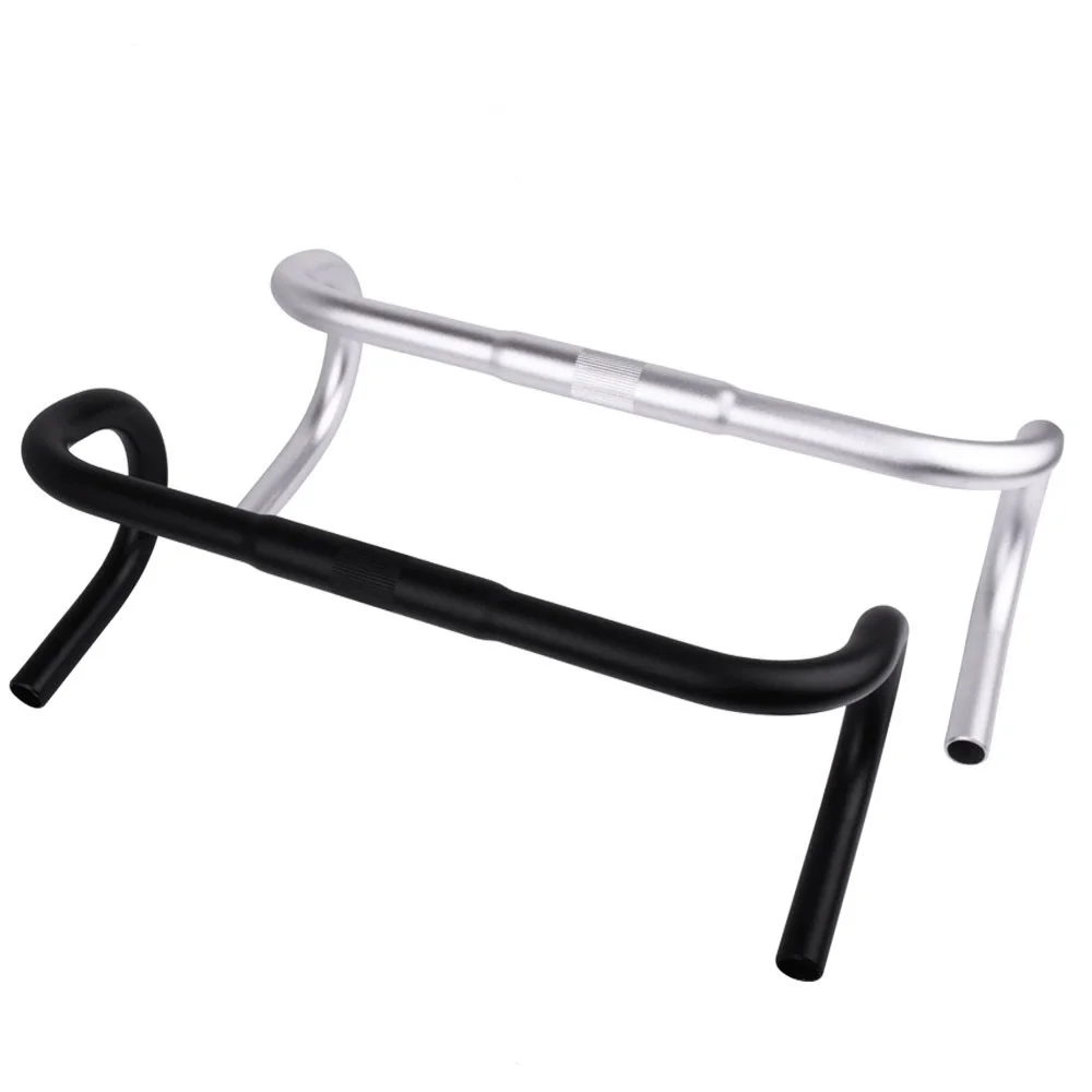

Bike Handlebar Aluminum alloy Ultralight Drop Bar Bicycle Handle Racing Bicycle Bent Handlebar 25.4*420mm Bike Accessories
