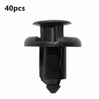 40 шт. Универсальные пластиковые заклепки для бампера автомобиля 10 мм фотовинты автомобильные крепежные зажимы для Toyota Focus Mitsubishi Nissan