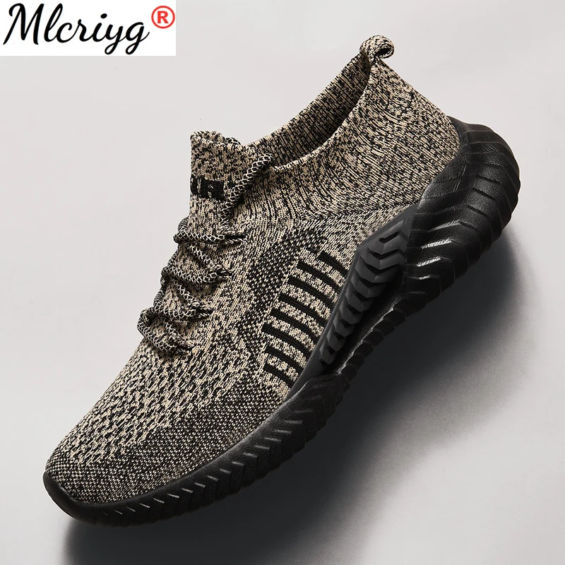 

Men's Sock Sneakers Breathable Mesh Shoes Athletics Trails Running Sneakers Man Sport Walking Jogging Shoes 37-45 Light Tenis