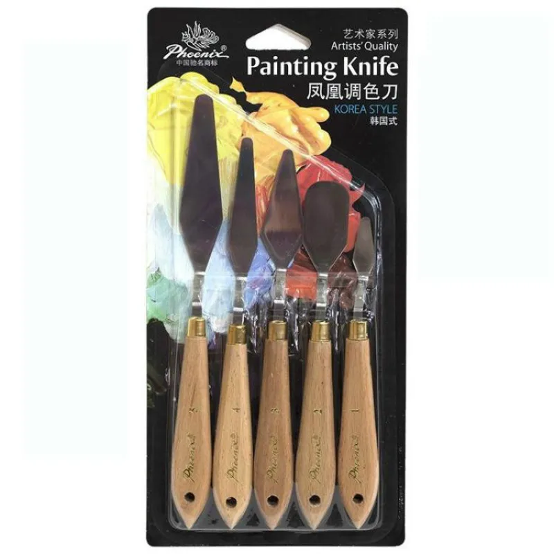 Инструмент для нанесения масляной краски инструмент 5 шт./компл. акриловые