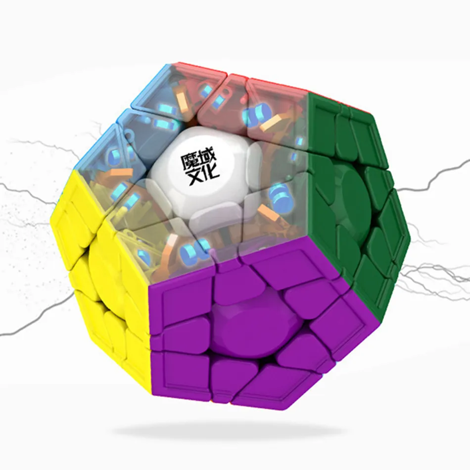 Магнитный куб Moyu Aohun WRM Megaminx 3x3 магический наклейки без наклеек скоростной