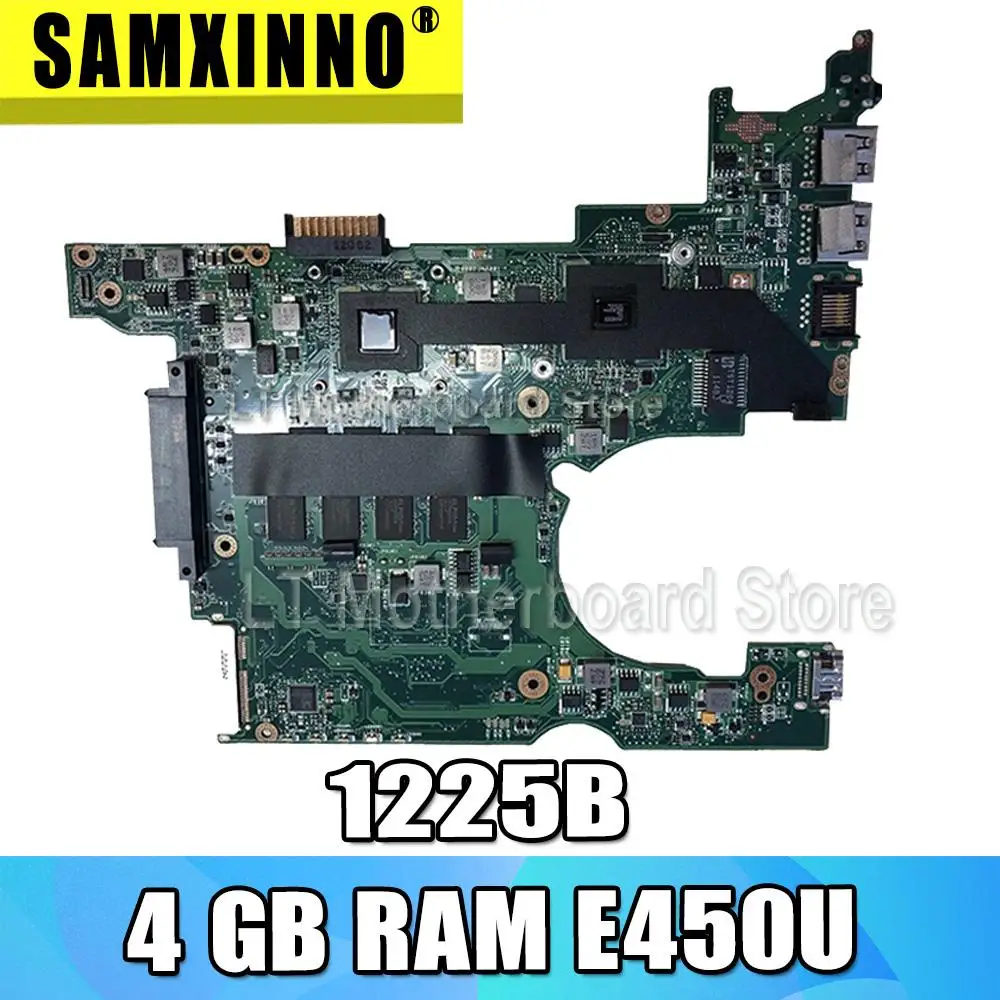 1225B с 4 Гб оперативной памяти, материнская плата REV 2,0 для ASUS 1225 1225B, материнская плата для ноутбука, основная плата, рабочая