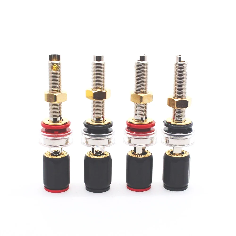 Hi-Fi Gaofei родиевое покрытие колонка Клеммная Клемма соединительная розетка RHO09LBP 4