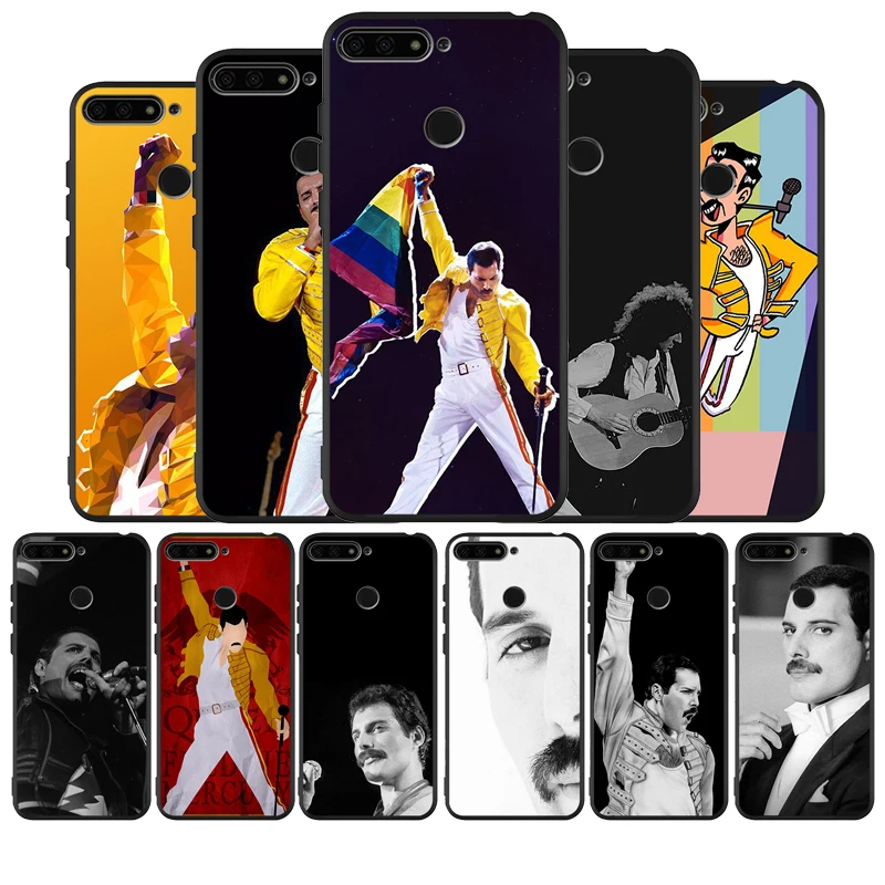 Силиконовый чехол Queen Freddie Mercury для Huawei honor 30 20 Pro 8 8X 9 10 Lite Mate | Мобильные телефоны и