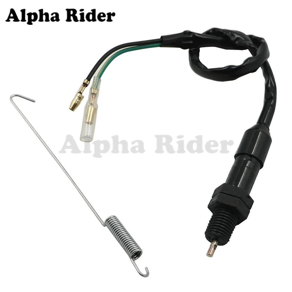 

Rear Brake Light Switch+Spring For Honda Z50 Z50A Kawasaki Ninja GPZ500 Suzuki GS400 GS500 Yamaha XJ XS XV Virago