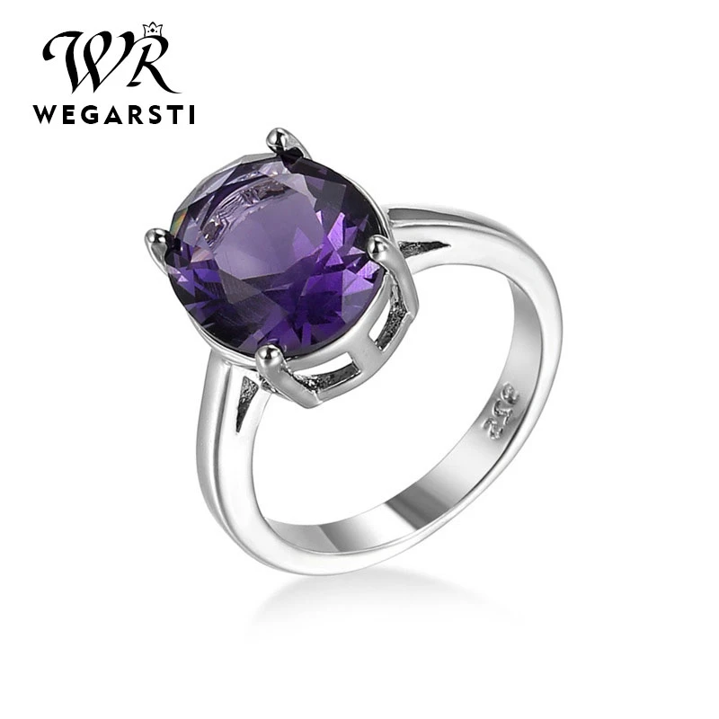 Новинка кольца WEGARSTI из реальной искусственной кожи для женщин драгоценные камни
