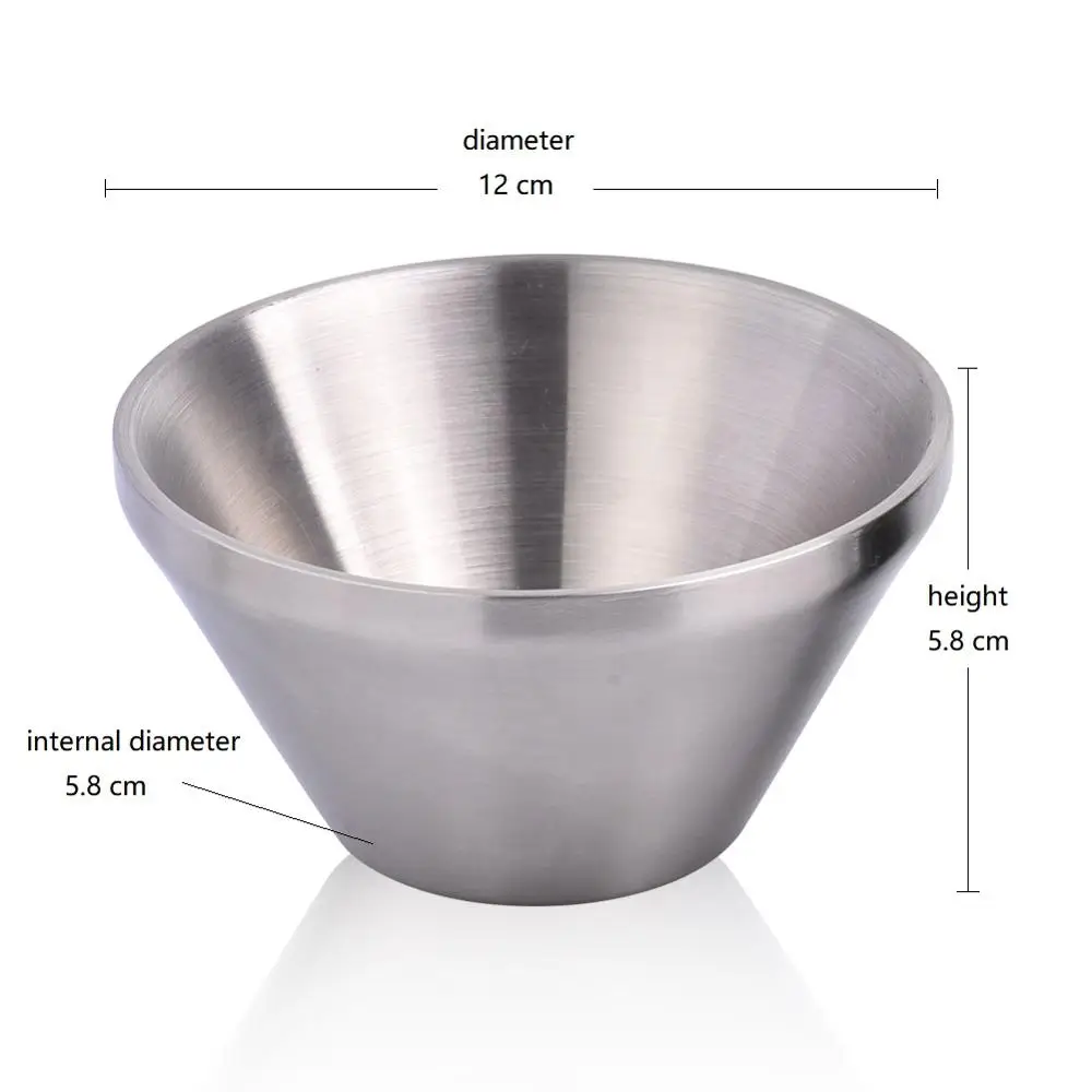 Чаша для мыла бритья из нержавеющей стали идеальное дополнение к вашему