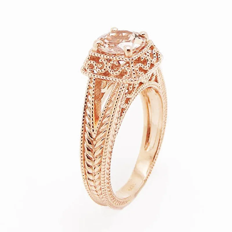 

14K Yellow Gold 1.5 Carats Diamond Ring for Women Luxury Engagement Bizuteria Anillos Gemstone 14K Gold and Diamond Wedding Ring