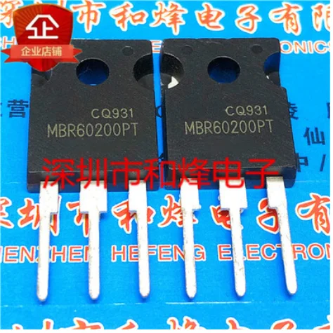 

Бесплатная доставка 10 шт. MBR60200PT 60A 200V TO-247