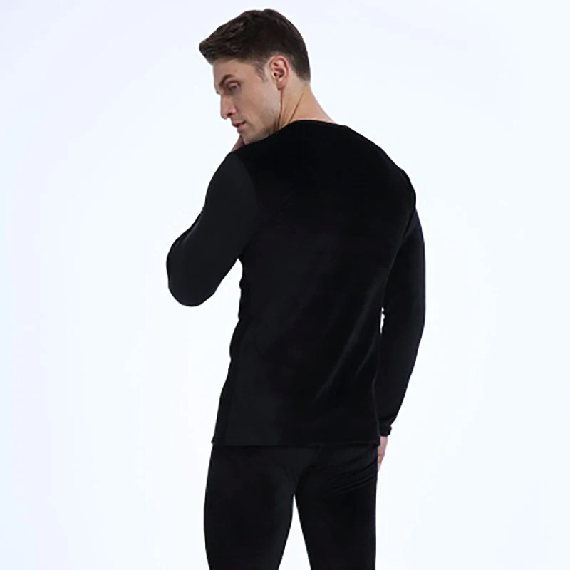 Зимние теплые Термальность комплект нижнего белья для Для мужчин Костюмы