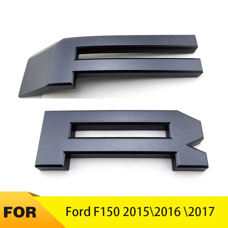 Front Truck Raptor Style Grille car Grill Letters emblem badge F & R F R replacement for ford 11-16 / 07-10 super duty F250 F350